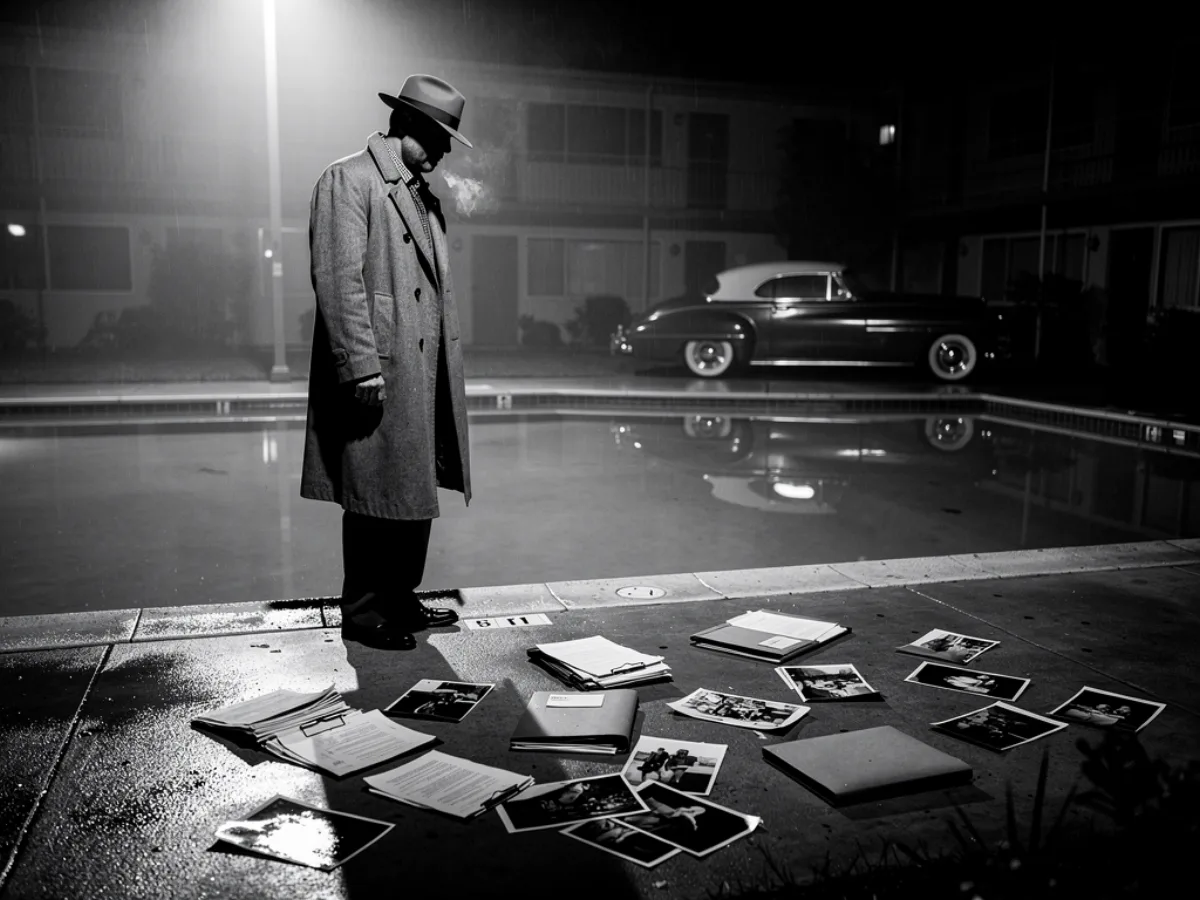 The Pool Remembers (Burbank, 4 AM)