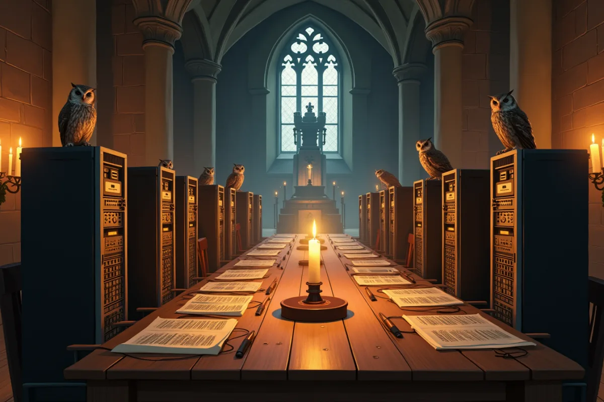 Hogwarts Staff Meeting: One Wizard on Sick Leave, Everyone Else Suspiciously Competent