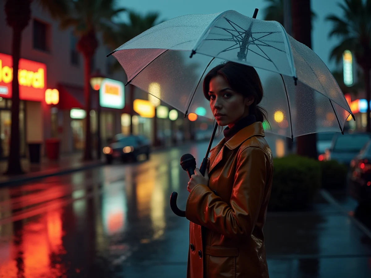 Burbank Gets Wet, Local Anchors Discover the Word 'Rainy