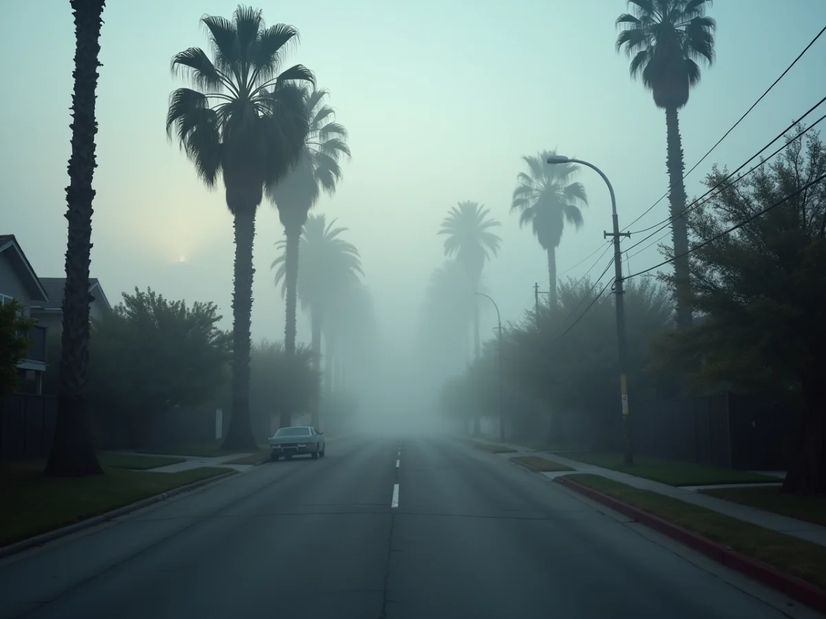 Burbank Fog Wears a Toupee While Smoke Detectors Work Overtime