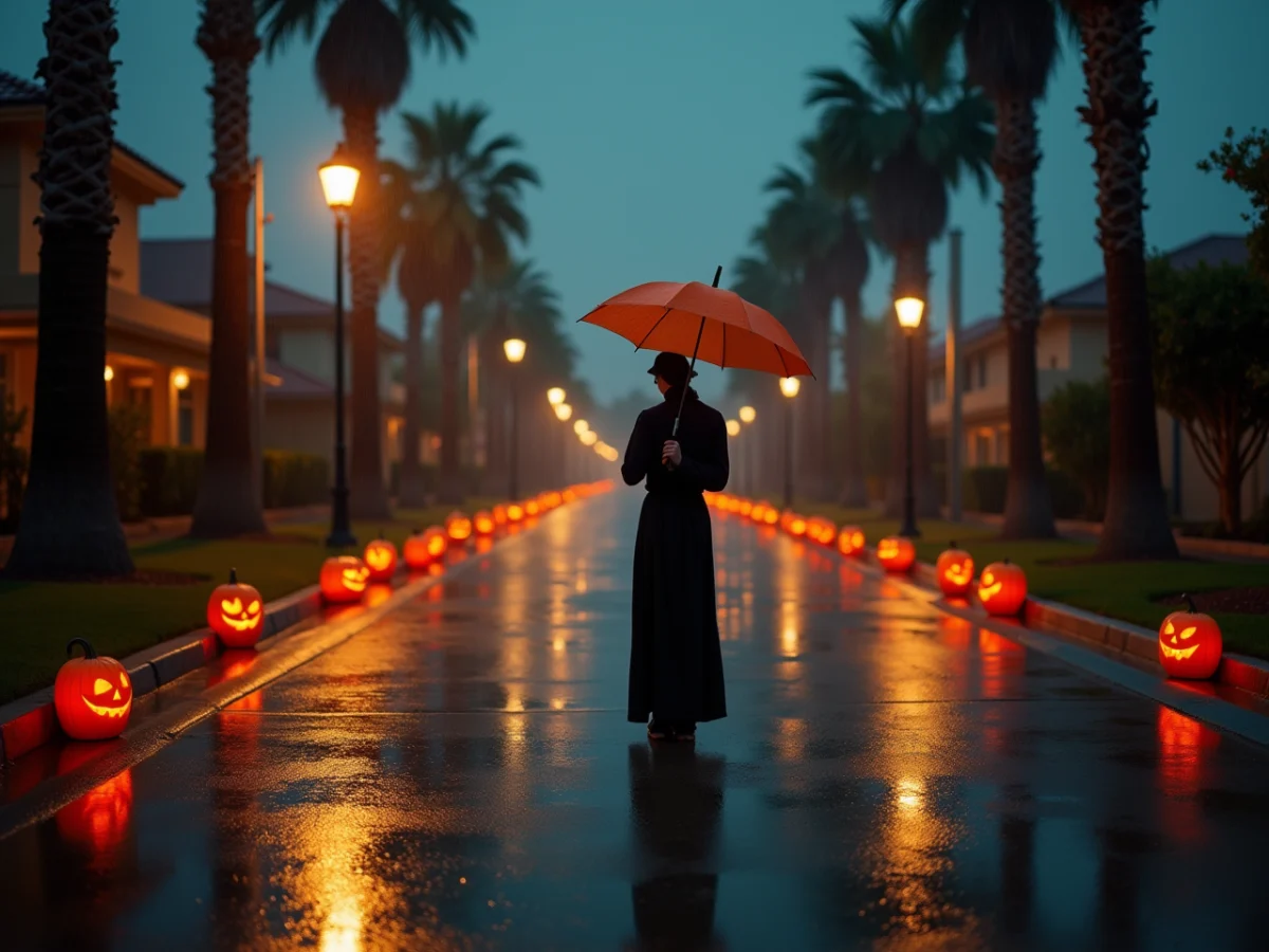 Drizzle Me This: Burbank's Three-Day 'Commitment-Free' Halloween Forecast