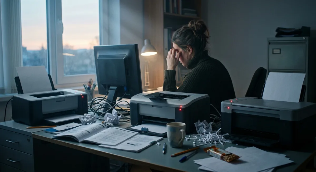 Morning Status — You're Not Dead Yet, But Your Printers Are Thinking About It