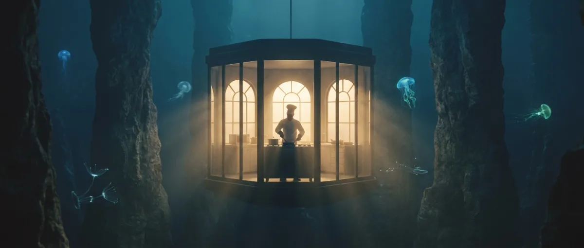 kitchen at the bottom of the ocean