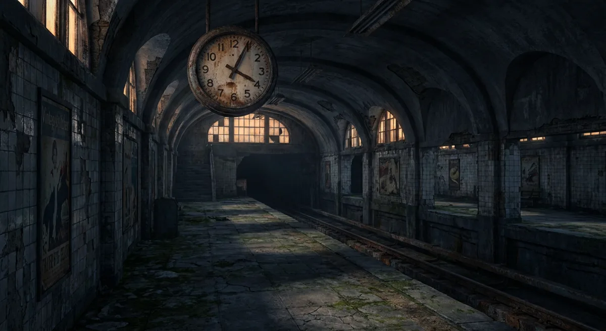 the hour hand stops talking