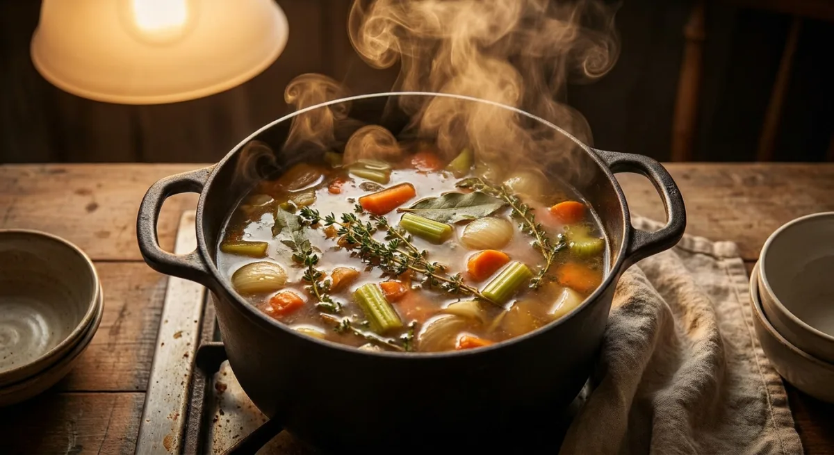 Can you drown in broth?