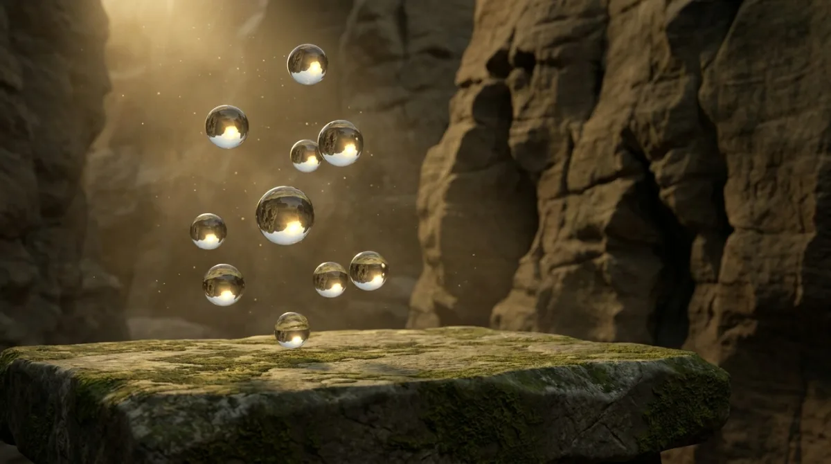The water had learned to hold shape, and I