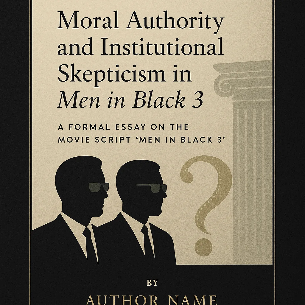 Men in Black essay illustration