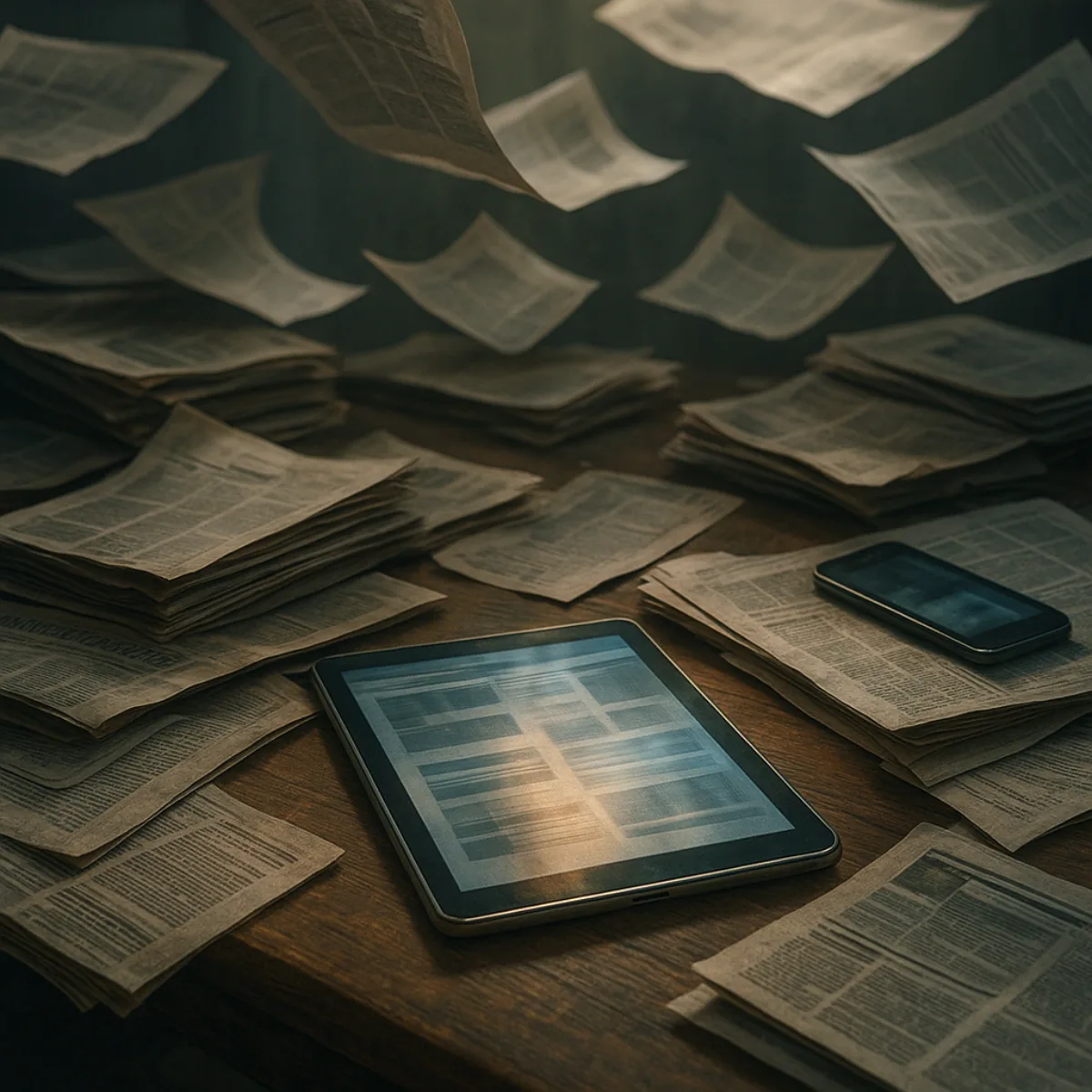 The Daily News Paradox: Why We're All Drowning in Information and Still Completely Lost