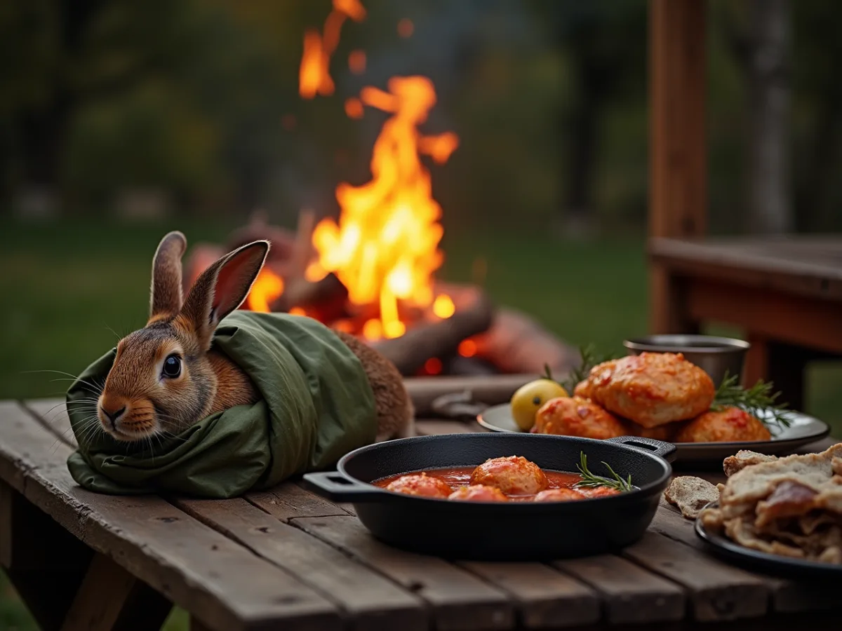 Food and Friends: Rabbit in the Ground, Pork in the Butter, and a Meatball Peace Treaty