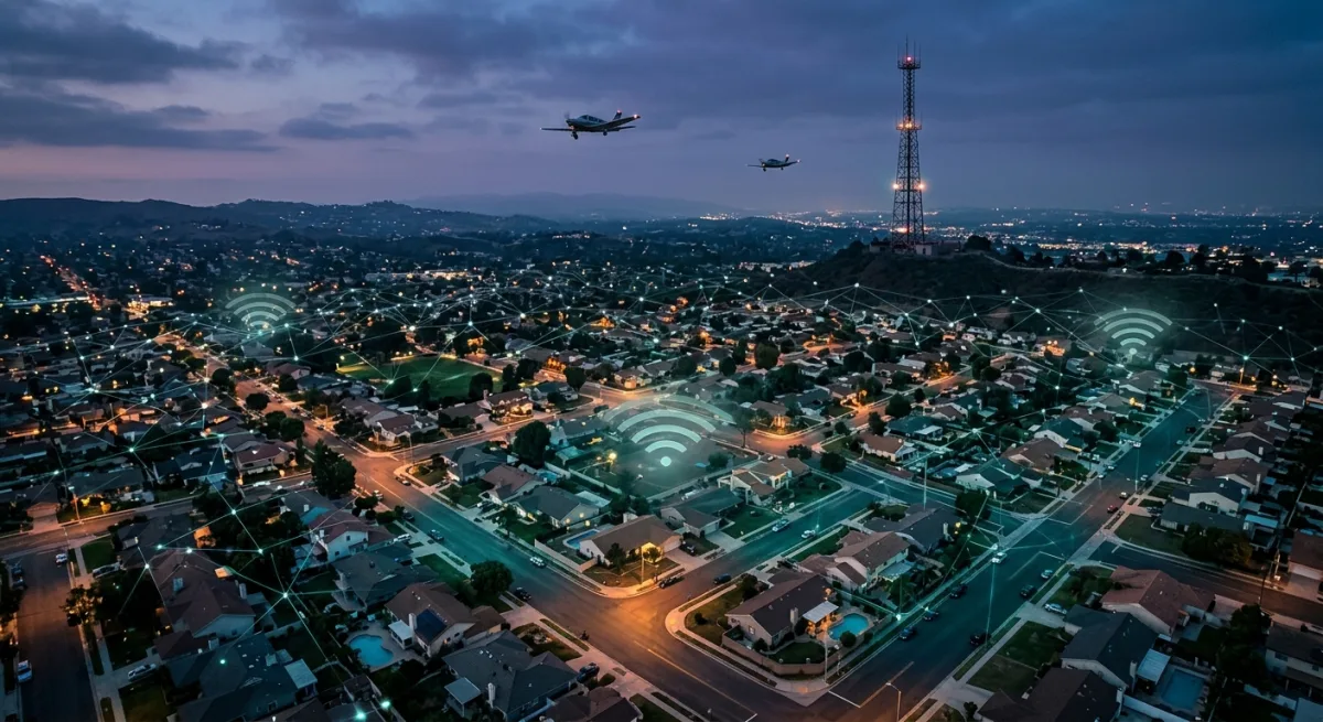 Burbank's WiFi, LoRa, and Overhead Flights: The Infrastructure Wars No One Saw Coming