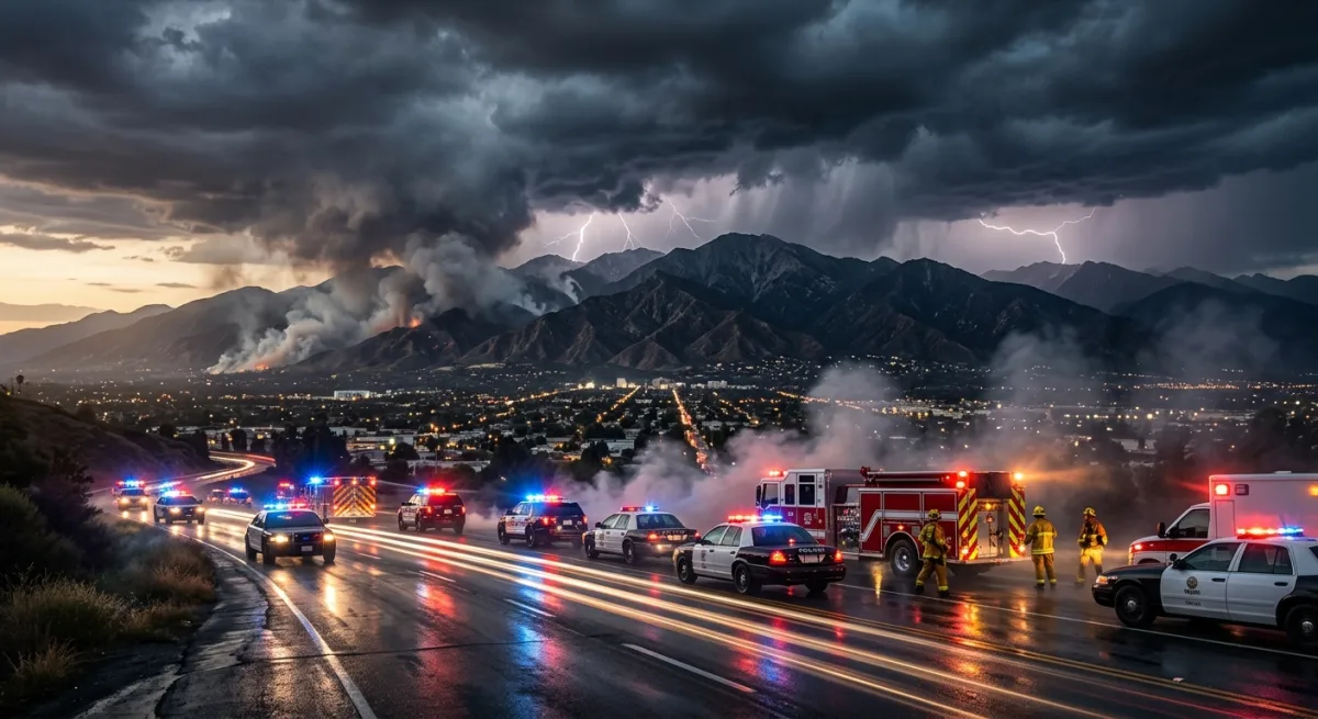 Stay clear of the area and stay sharp.