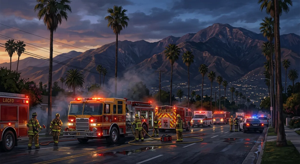 LA County Emergency Recap — Sunday, August 16, 2026