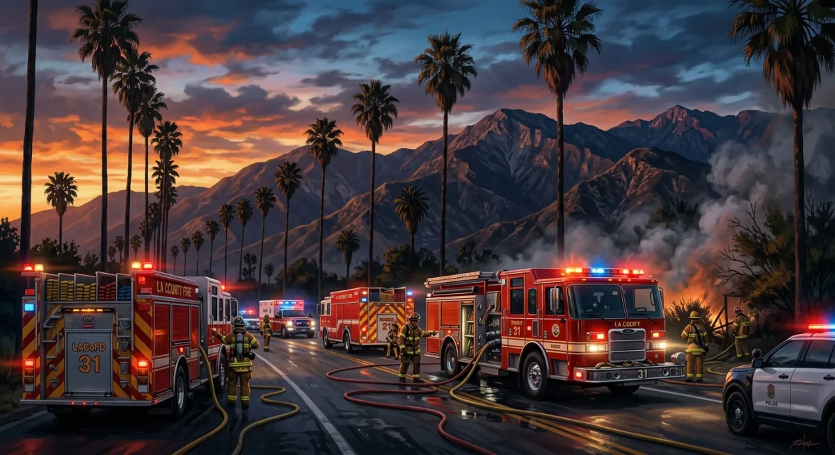 LA County Emergency Recap — Saturday, August 22, 2026