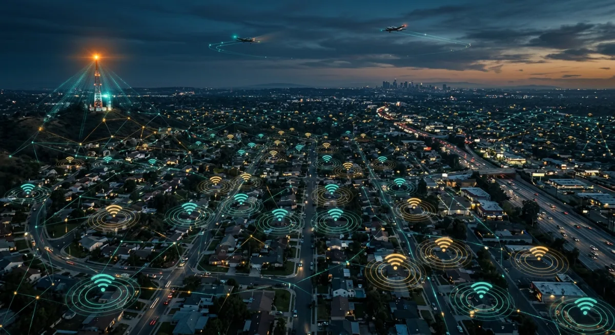 The Burbank Incident: How LoRa, WiFi, and Planes Got into a Mesh