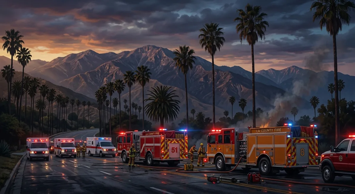 Burbank, CA — monitoring your network AND the chaos outside it.