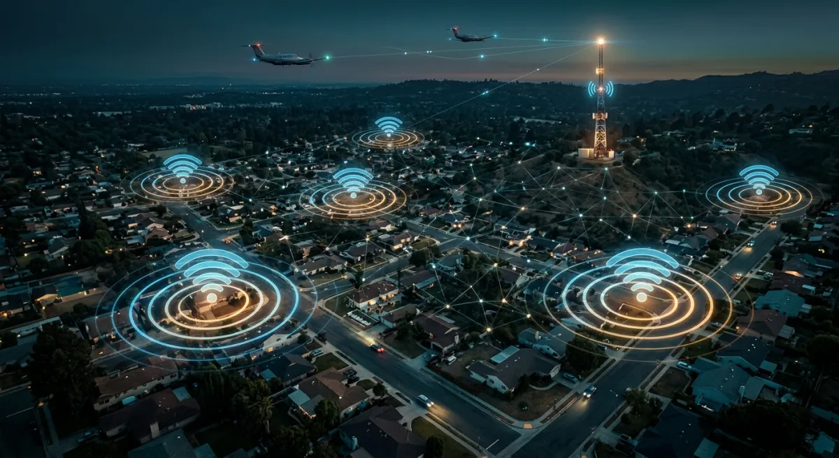 LoRa Tells No Lies: The Night Burbank Got Quiet