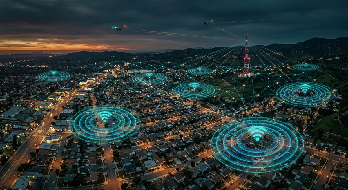 Your Burbank Neighbor's LoRa Mesh Isn't Paranoia. It's the Helicopters.