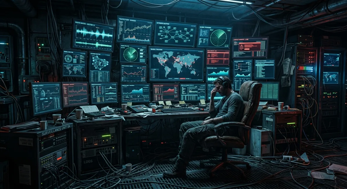 Ninety-Seven Ways to Spy on a Man Who Won't Turn Off His Garage Lights
