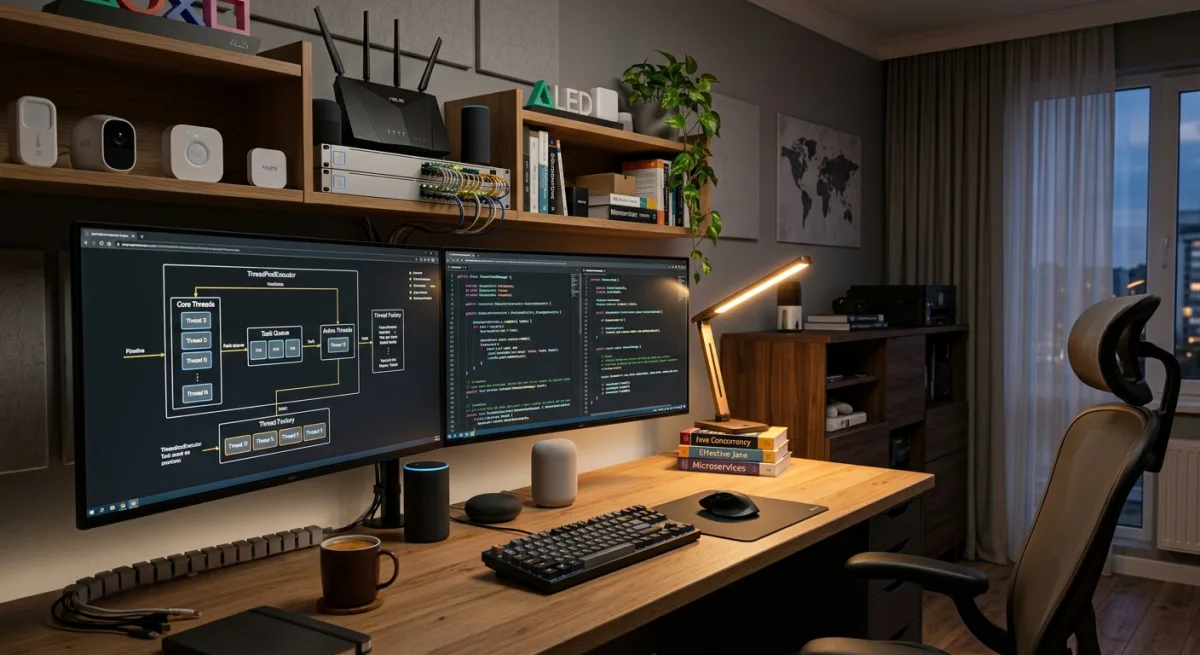 Enterprise Java Thread Pools in My Smart Home: A Taxonomy of Why