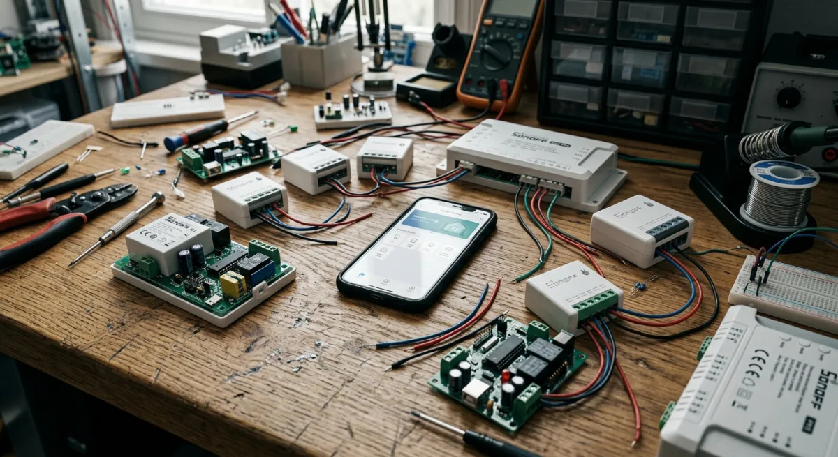 SonoffLAN: Cheap Smart Switches With a Side of Vendor Chaos