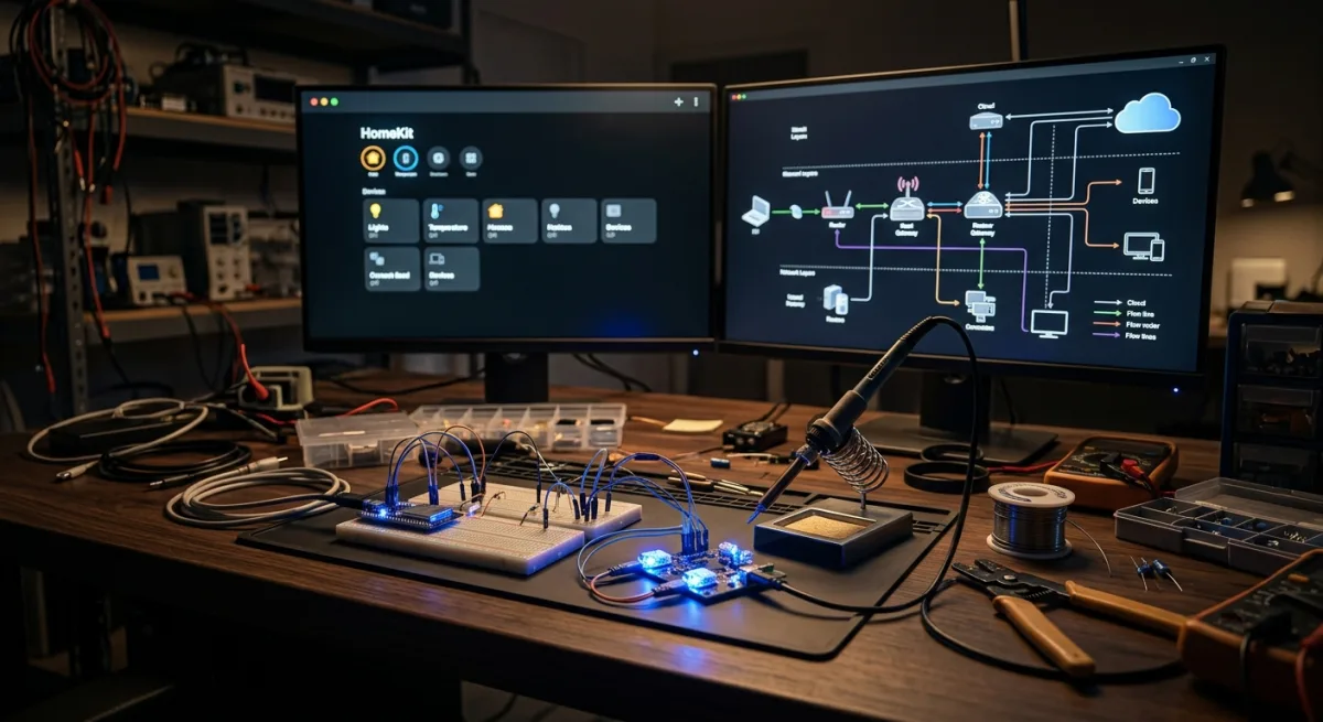 HomeSpan: HomeKit Server for ESP32 — Technically Gorgeous, Architecturally Redundant