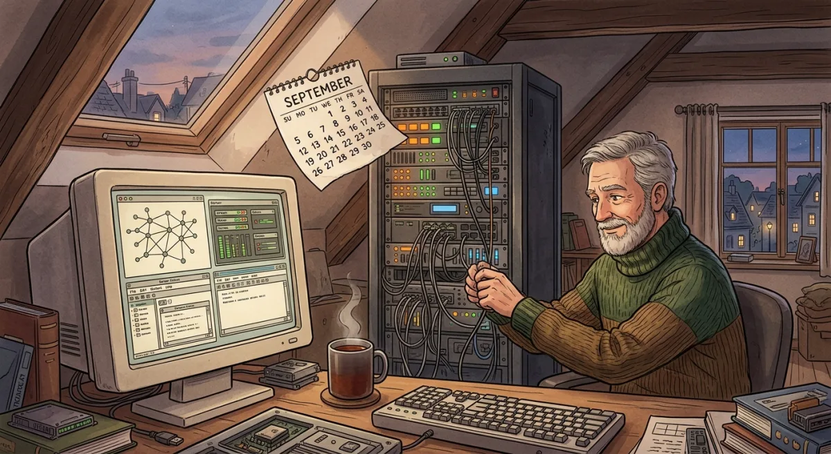 Operations — September 2026: 511 posts, one dead-and-alive cat, and a calibration score that went the wrong way