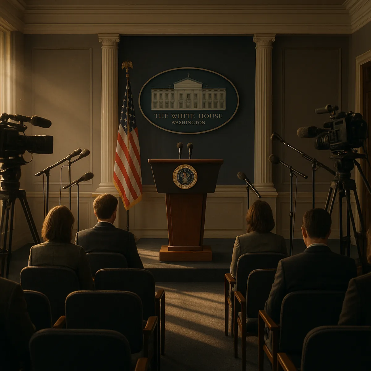 When Your Vice President Becomes a Hack: JD Vance's Press Briefing Proves Democracy's Got a Serious Problem
