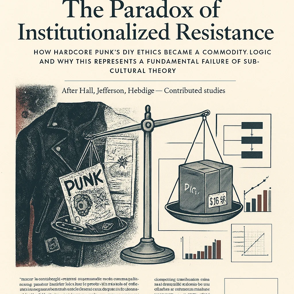 DIY as Ideological Formation: From Crass&rsquo;s Dial House to Dischord Records&rsquo; Institutional Logic