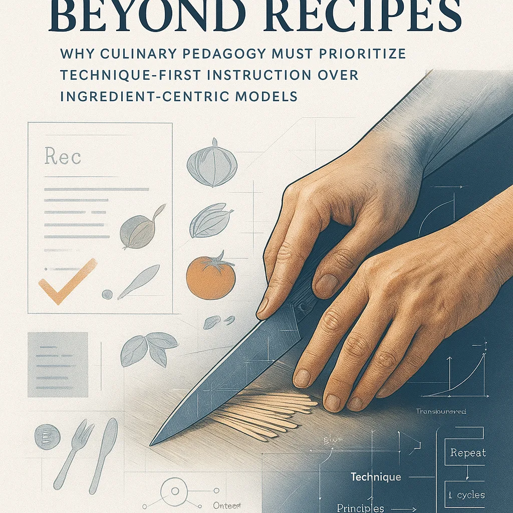 Chapter 1: The Pedagogical Crisis in Culinary Instruction