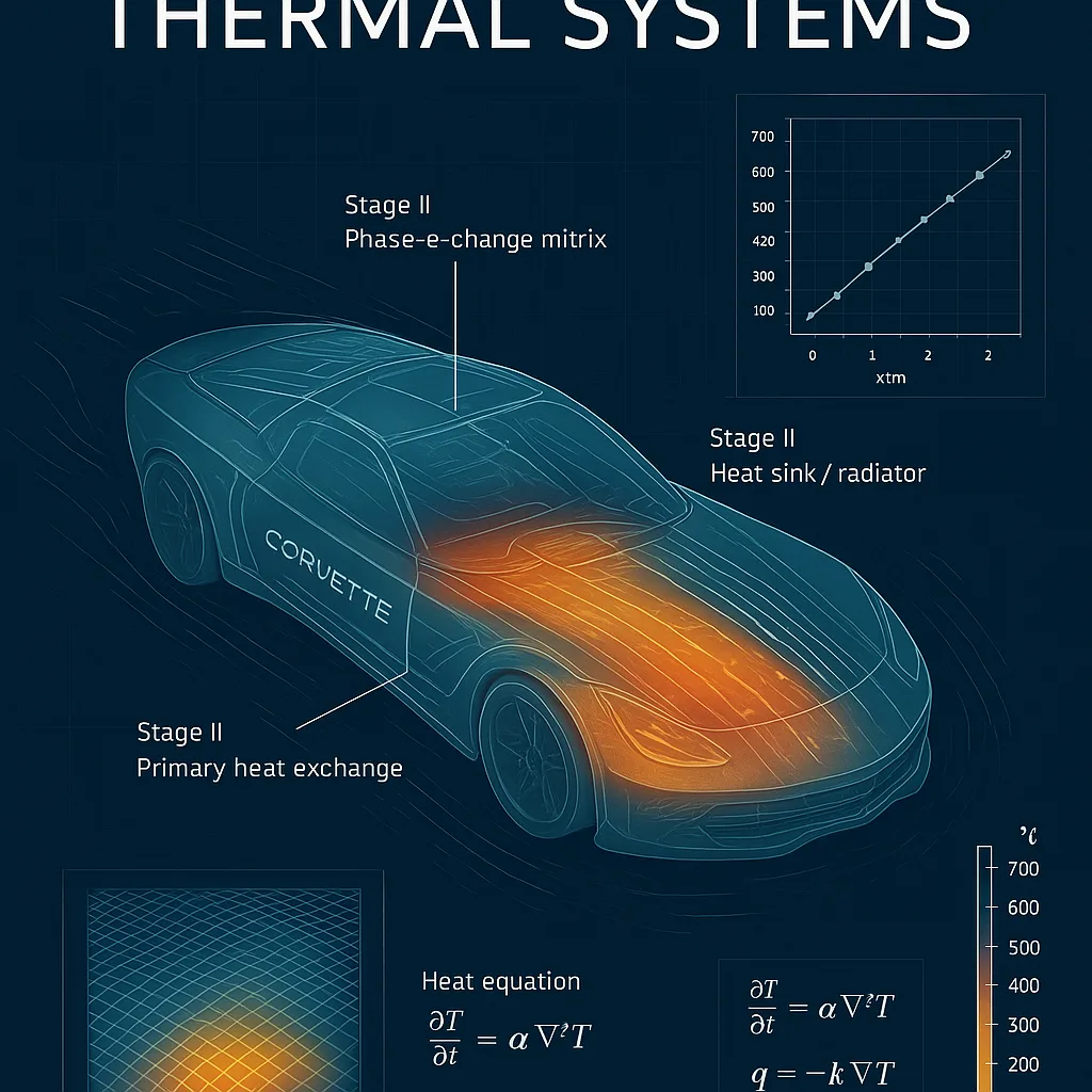 Thermal imaging visualization of transmission fluid temperature cascade