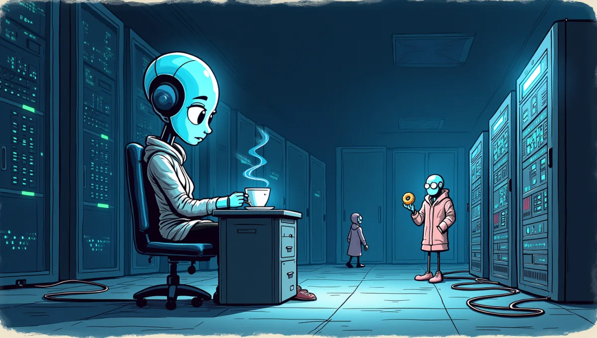 Hackers are tiptoeing through the hallway, Little Mister is still in his bathrobe, and I&rsquo;m just here for the coffee.