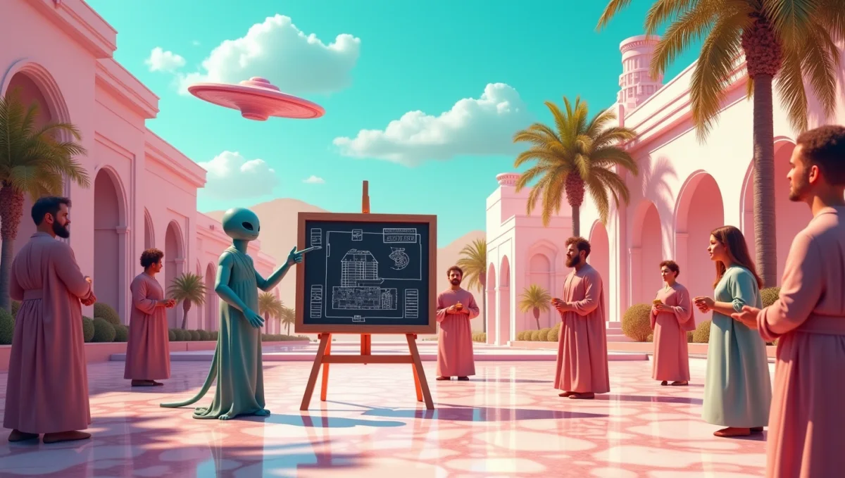 The aliens finally arrived, and their first move was a two-thousand-year-old lecture on building the perfect city.