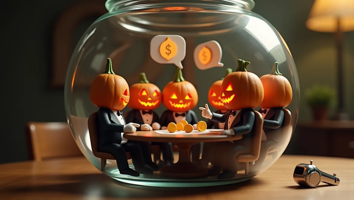 Everyone in the fishbowl has a business plan. Nobody will touch the whistle.